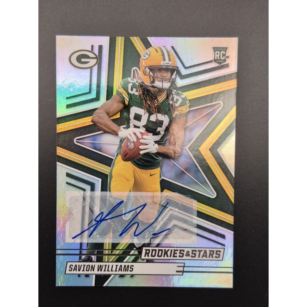 2025 Panini Rookies &‎ Stars Savion Williams #174 Rookie Signatures Silver (RC)